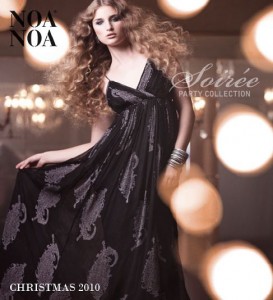 Die Christmas bzw. Winter-Kollektion 2010 von Noa Noa. (Quelle: Noa-Noa)