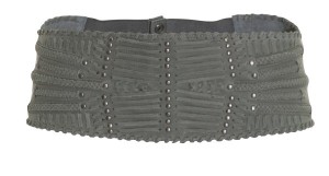 Nü by Staff-Woman: Diesen grauen überbreiten Gürtel (2782-95) gibt es am Samstag den 15.12.2012 um 40% reduziert.