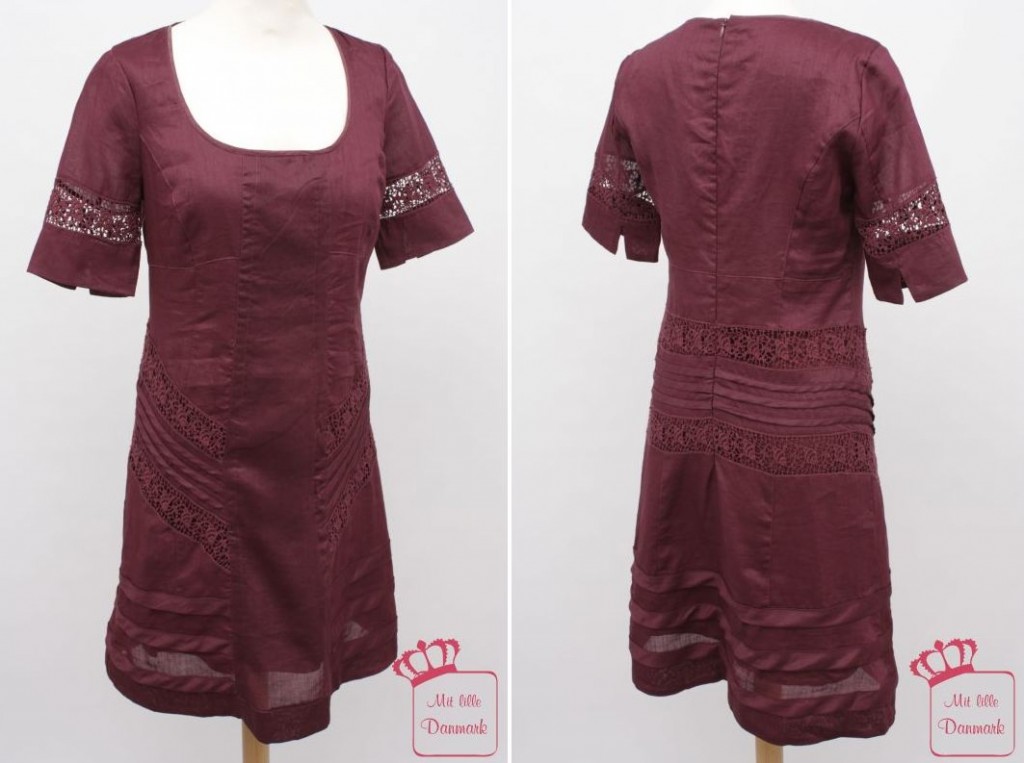 In der Farbe "Burgundy" gibt es das Kleid "Attraction" (1-1293-1) aus der Noa-Noa Herbst-Kollektion 2012.