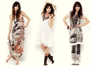 Outfits mit Kleidern (Quelle: nu-woman.dk) Nü by Staff-Woman - Spring 2013 - Hier zu sehen sind Outfits mit Kleidern.