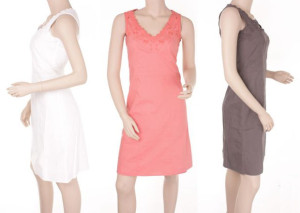 Noa-Noa: Kleid "Pure Cotton" 1-2441-1