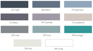 Color-Card Sorgenfri Spring 2014