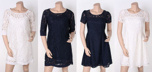 Kleider mit viel Spitze von By Ti-Mo