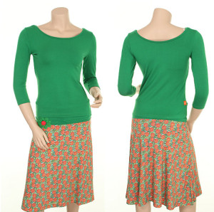 T-Shirt Trinnis und Rock Missing Monica von Du Milde