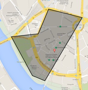 Karte samt Auflösung von Woche 1