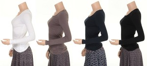 Langarm T-Shirt von Noa-Noa (1-1309-15)